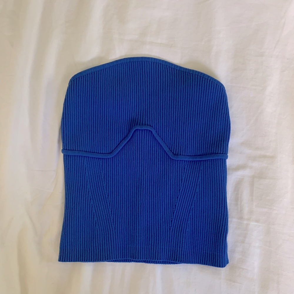 Dynamite royal blue Tube top